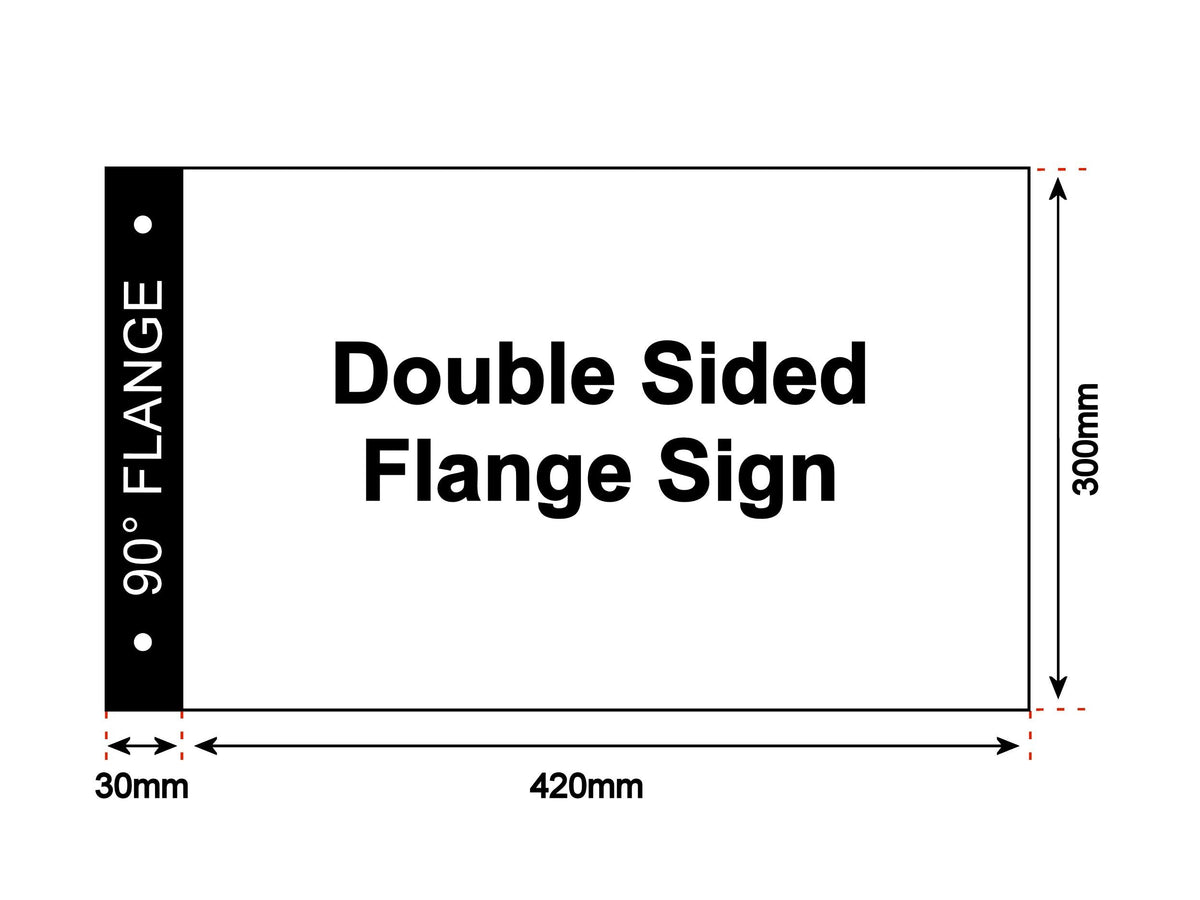 Dunlop Tyres Double Sided Metal Flange Sign Auto Junk Uk Ltd