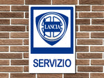 Lancia Metal Sign