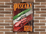 Pescara Circuit 1958 Metal Sign