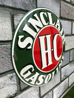 Sinclair HC Gasoline Enamel Sign