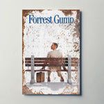 Forrest Gump (1994) Metal Film Poster