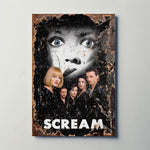 Scream (1996) Metal Film Poster