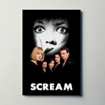Scream (1996) Metal Film Poster