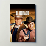 El Dorado (1966) Metal Film Poster