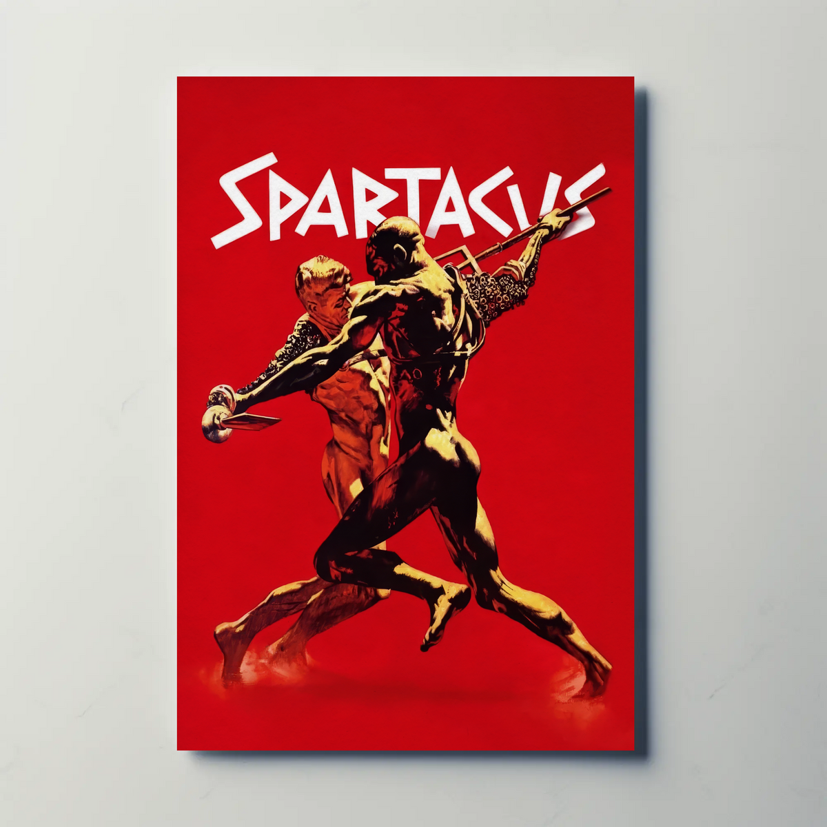 Spartacus (1960) Metal Film Poster