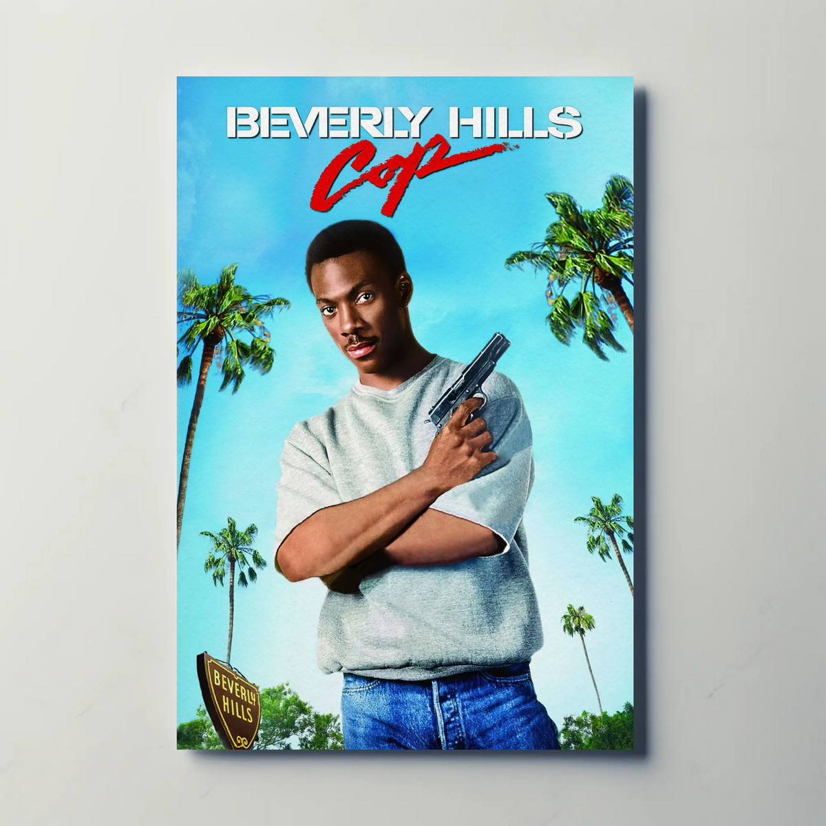 Beverly Hills Cop (1984) Metal Film Poster