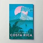 Costa Rica Metal Poster