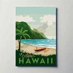 Hawaii Metal Poster