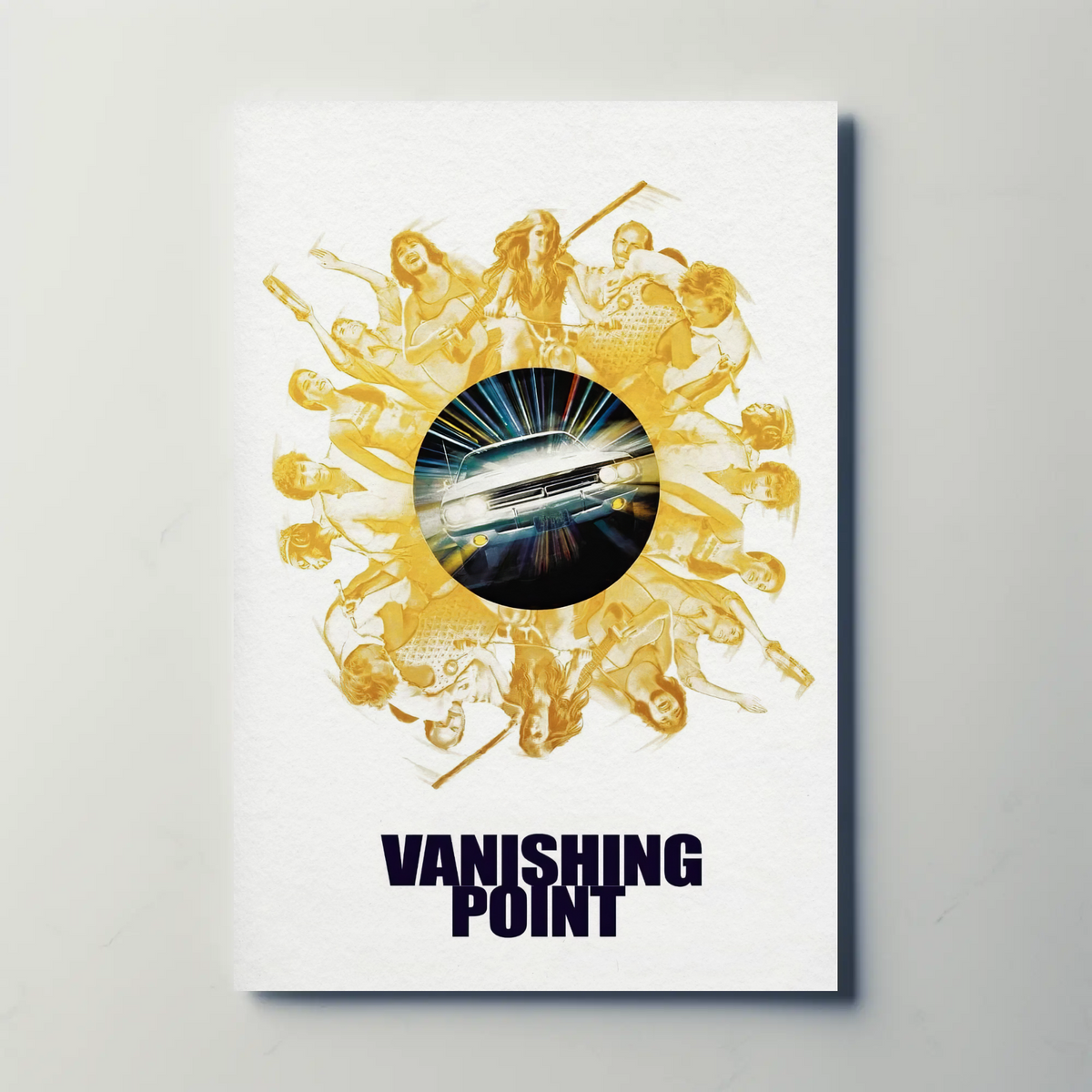 Vanishing Point (1971) Metal Film Poster
