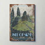 Isle of Skye Scotland Metal Poster