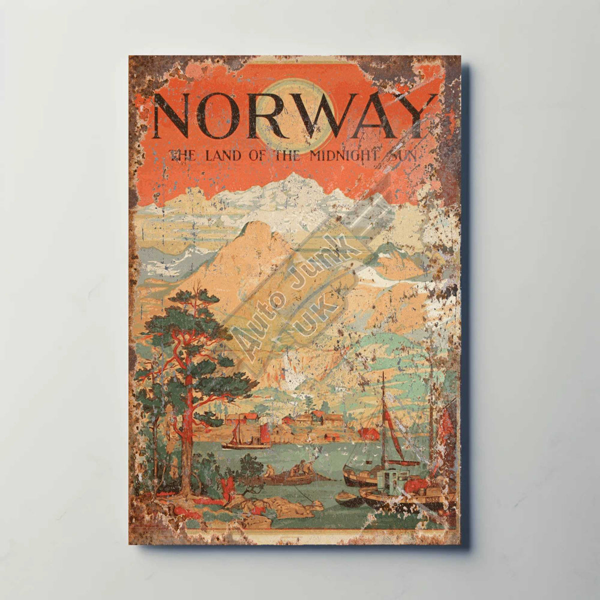 Norway Metal Poster