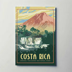 Costa Rica Metal Poster