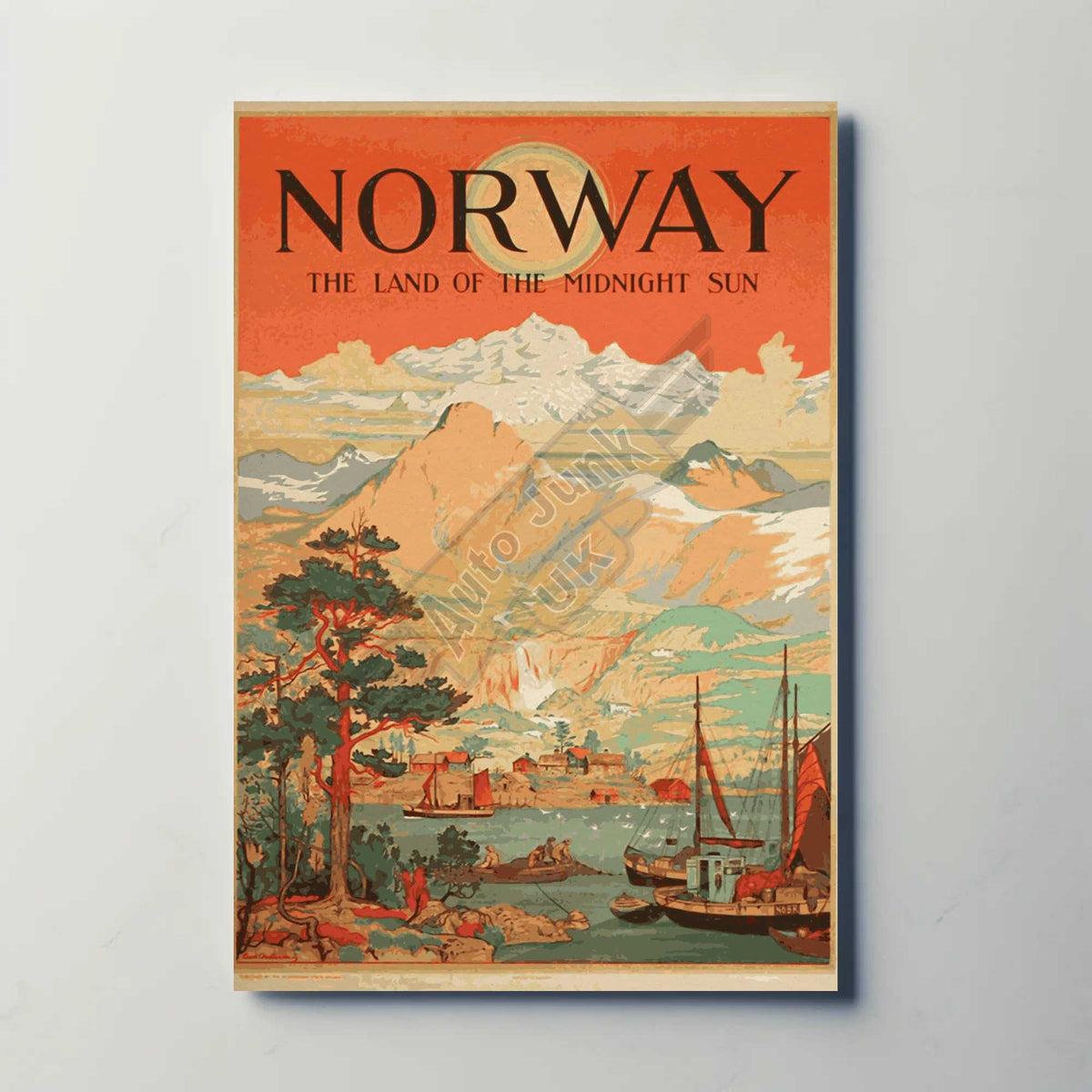 Norway Metal Poster