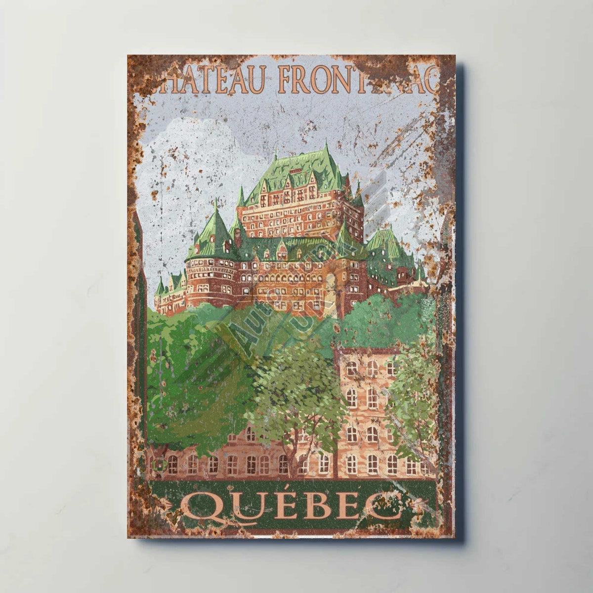 Quebec Metal Poster