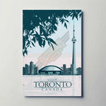 Toronto Canada Metal Poster