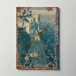 Crimea Metal Travel Poster