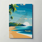 Tenerife Metal Poster