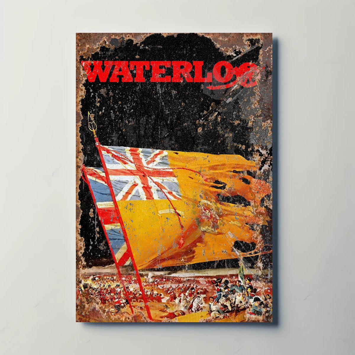 Waterloo (1970) Metal Film Poster