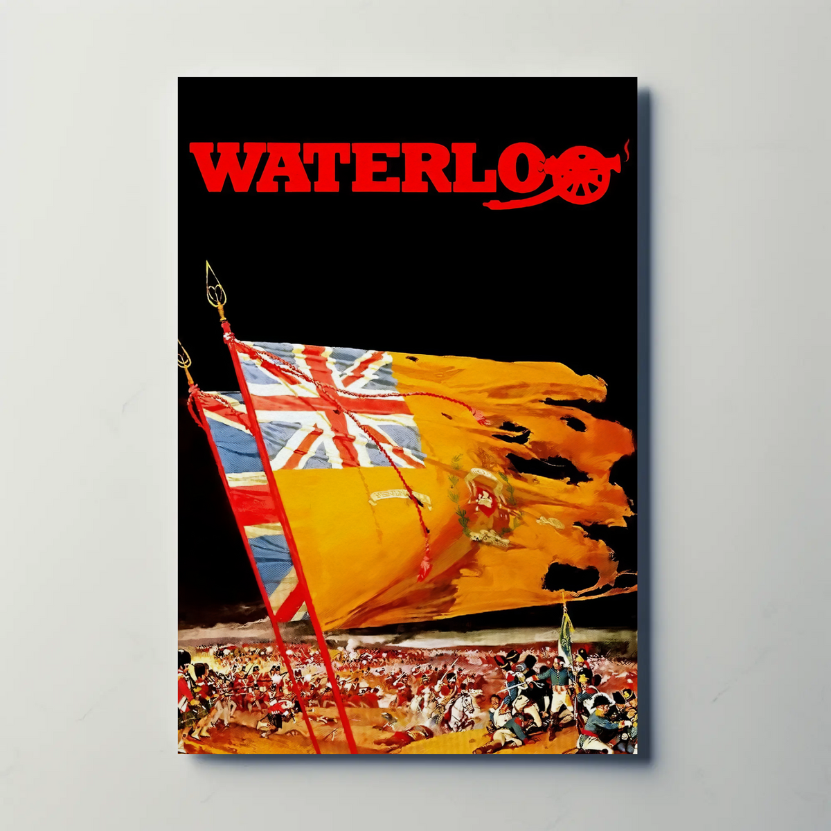 Waterloo (1970) Metal Film Poster