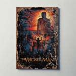 The Wicker Man (1973) Metal Film Poster