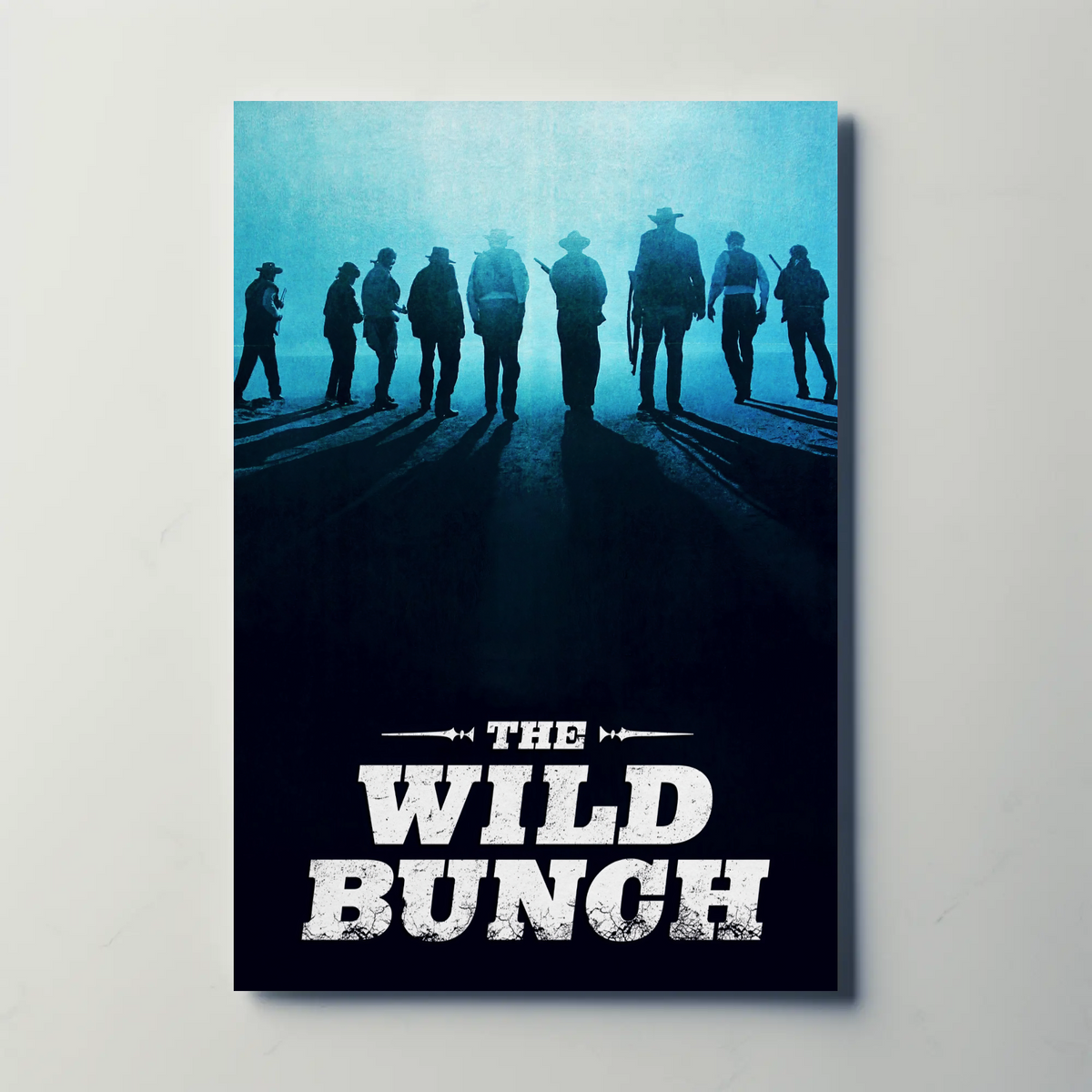 The Wild Bunch (1969) Metal Film Poster
