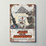 Jason and the Argonauts (1963) Metal Film Poster