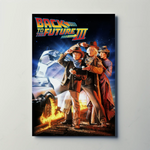 Back to the Future Part III (1990) Metal Film Poster
