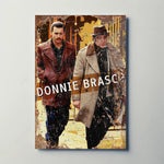 Donnie Brasco (1997) Metal Film Poster