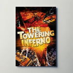 The Towering Inferno (1974) Metal Film Poster