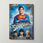 Superman (1978) Metal Film Poster
