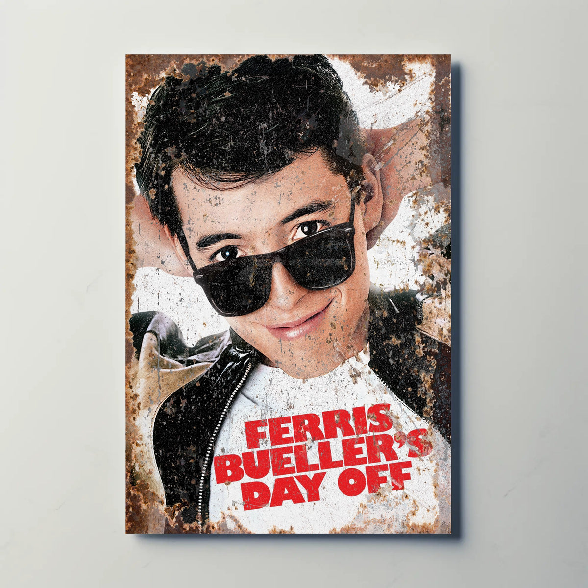 Ferris Bueller's Day Off (1986) Metal Film Poster