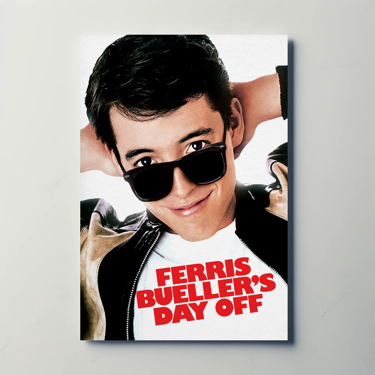 Ferris Bueller's Day Off (1986) Metal Film Poster