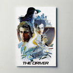The Driver (1978) Metal Film Poster