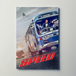 Speed (1994) Metal Film Poster