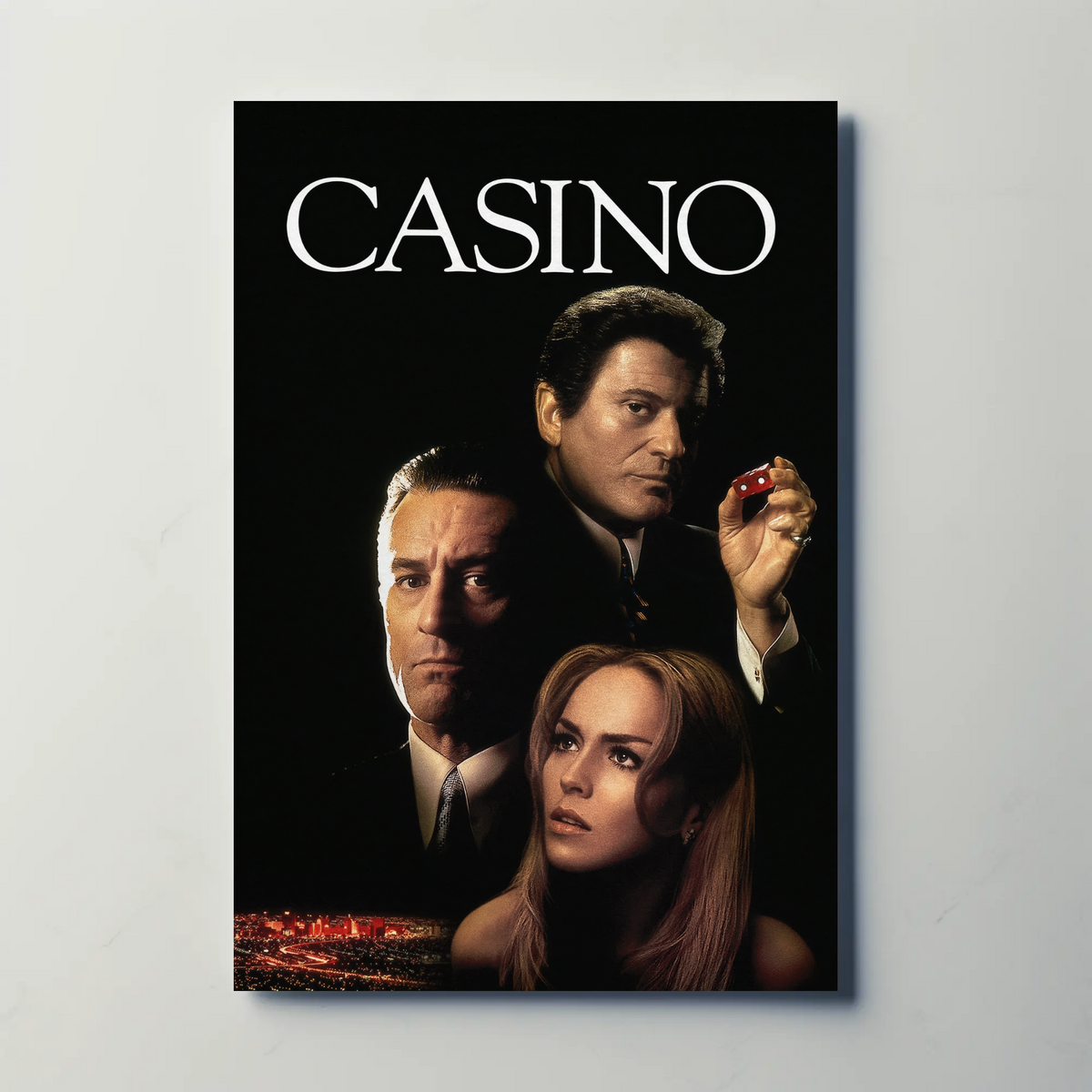 Casino (1995) Metal Film Poster