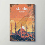 Istanbul Turkey Metal Poster