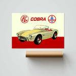 AC Cobra Paper Poster