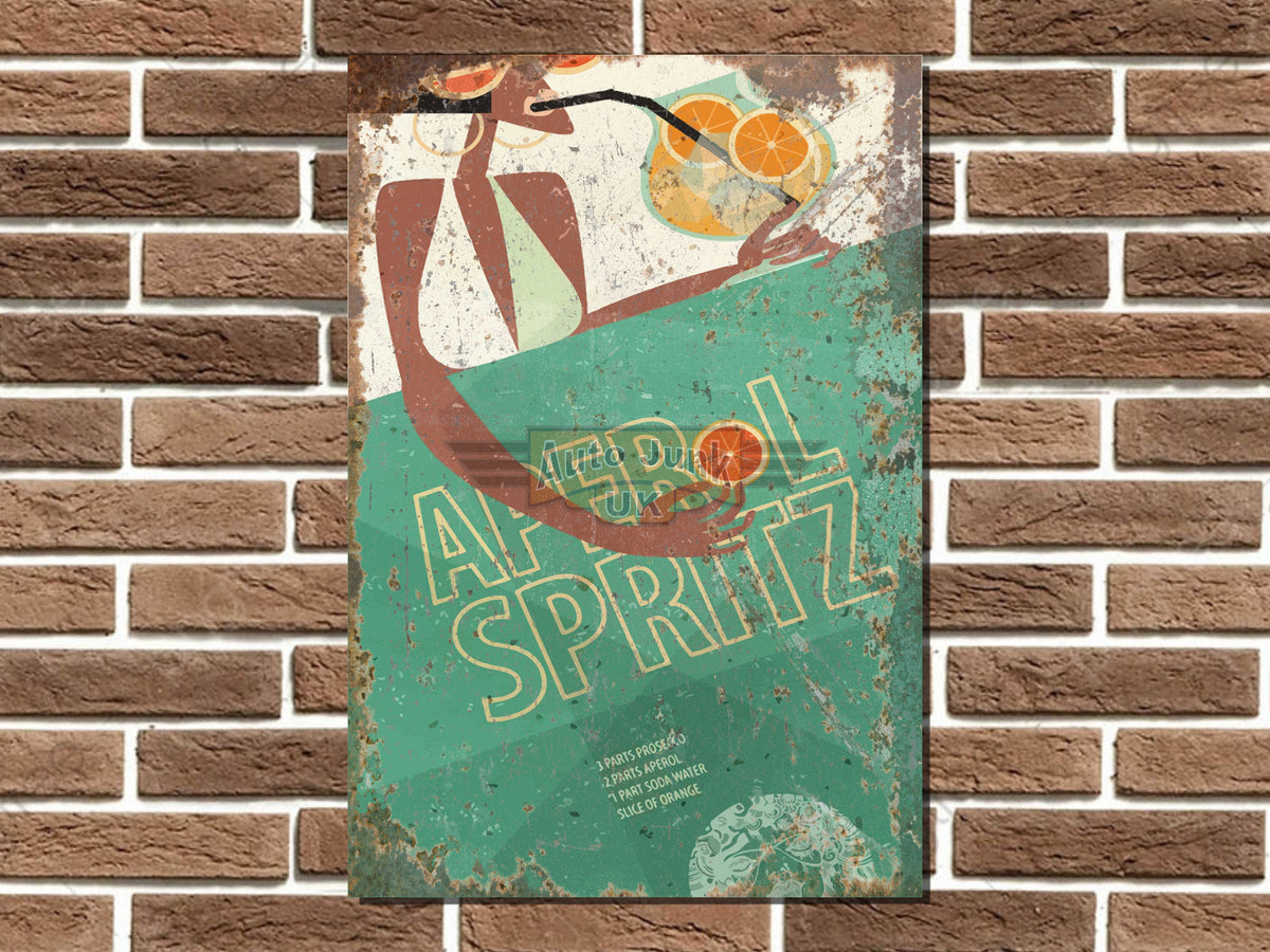 Aperol Spritz Metal Sign