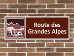 Route des Grandes Alpes Street Sign