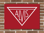 Alvis Metal Sign