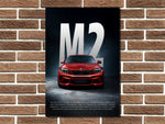 M2 F87 Metal Poster Print