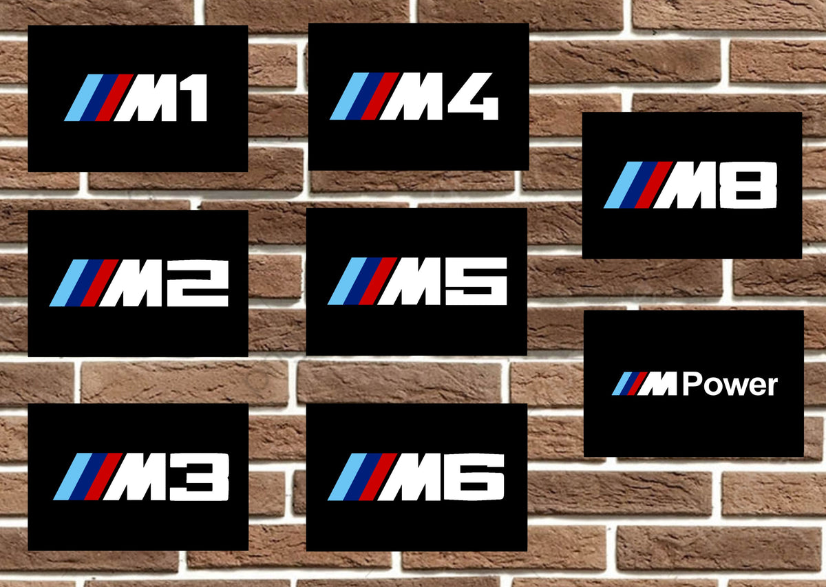 M Car Metal Sign - Choose Your Own