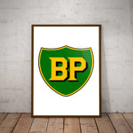 BP Shield Paper Poster