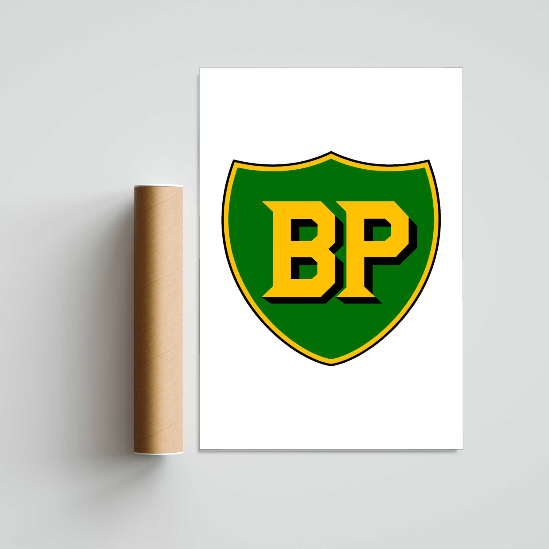 BP Shield Paper Poster– Auto Junk UK Ltd