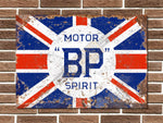 BP Motor Spirit Metal Sign