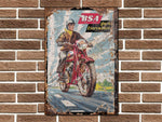 BSA Goes Everywhere Metal Sign