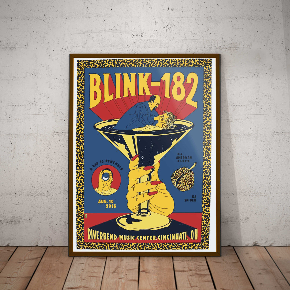 Blink 182 Paper Poster