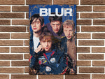 Blur Metal Poster Sign