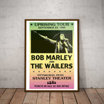 Bob Marley and The Wailers Paper Poster