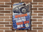 Brands Hatch British Grand Prix Metal Sign